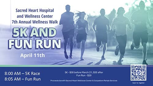 St. Mary’s Sacred Heart Hospital to host Wellness Walk 5K