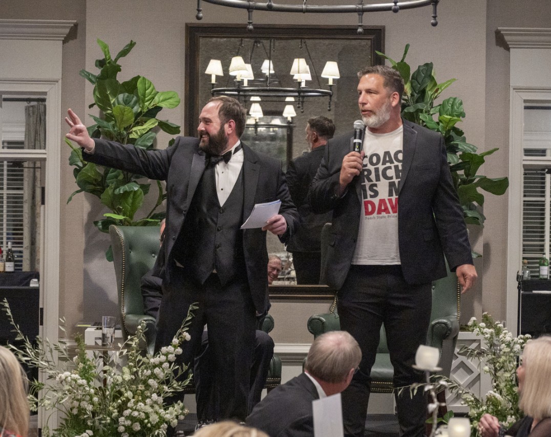 A lively portion of the live auction at the 2026 St. Mary’s Celebration of Courageous Leaders Gala. (Photo Credit: Wingate Downs)