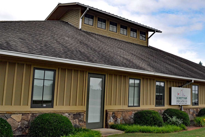 Photo of the exterior of Hometown Pediatrics